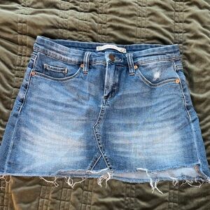 Denim Mini Skirt